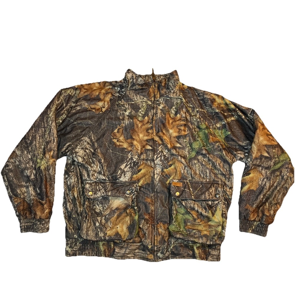 Woolrich Jacket Realtree Hardwoods Mens Sz L Hunting Camo Insulated VINTAGE EUC